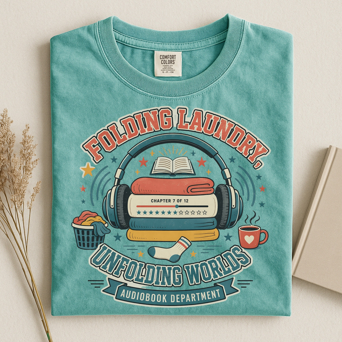 Folding Laundry, Unfolding Worlds T-Shirt