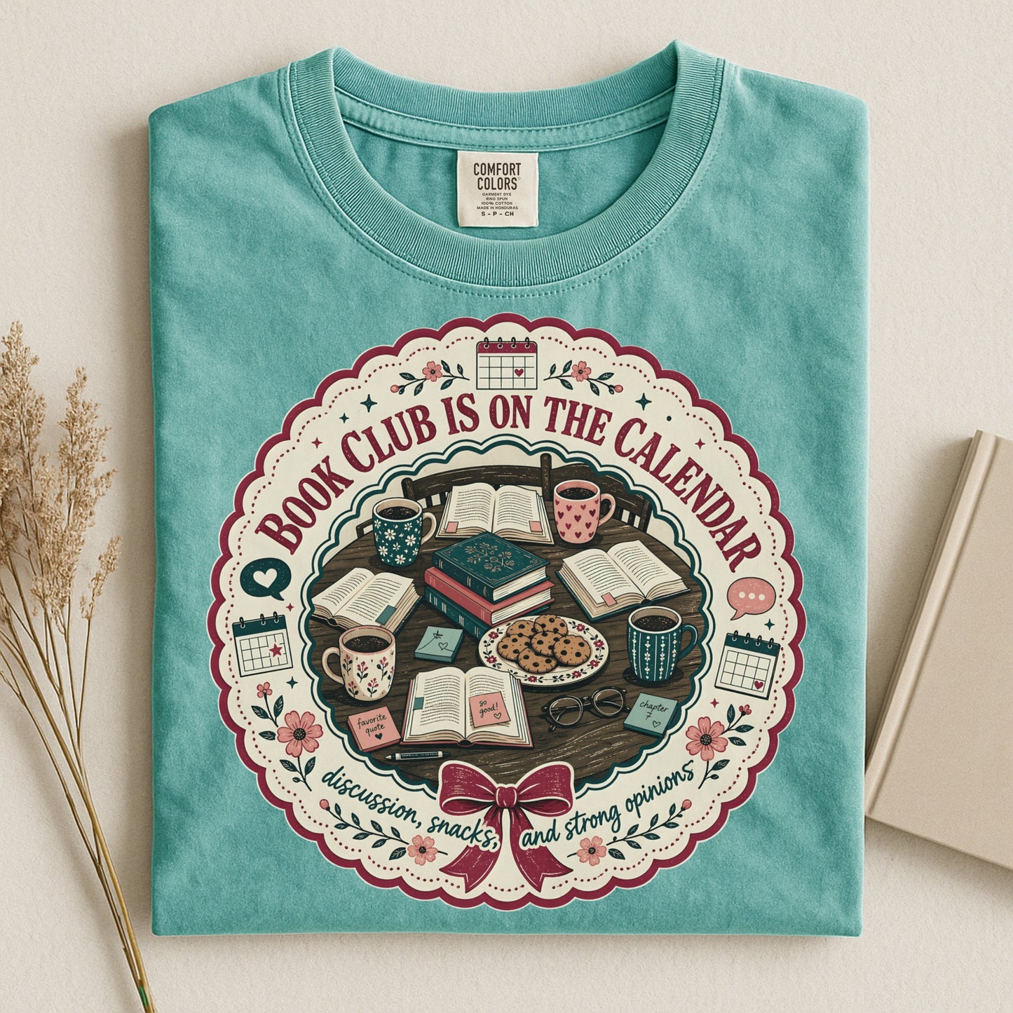 Book Club is on the Calendar T-Shirt