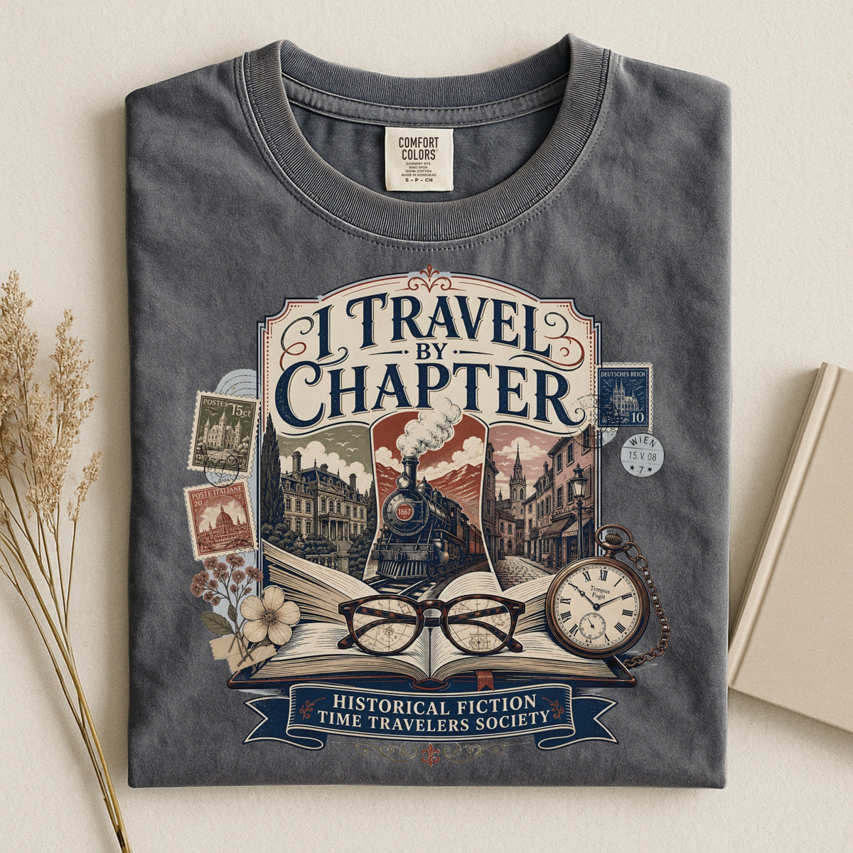 I Travel by Chapter T-Shirt