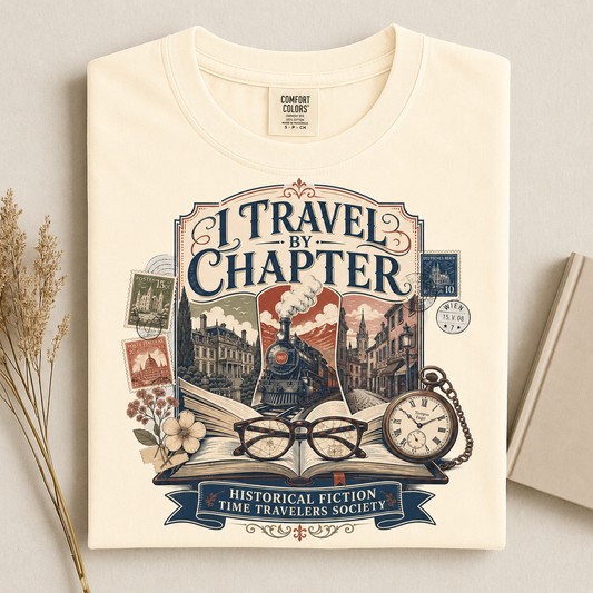 I Travel by Chapter T-Shirt