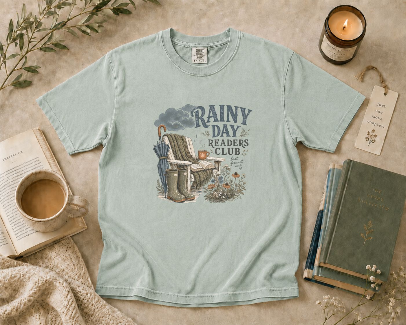 Rainy Day Readers Club T-Shirt