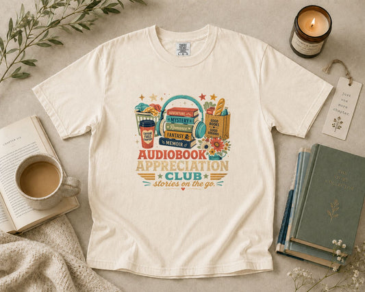 Audiobook Appreciation Club T-Shirt