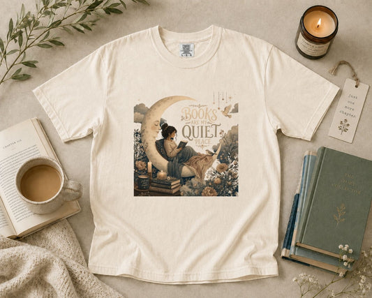 Books Are My Quiet Place T-Shirt