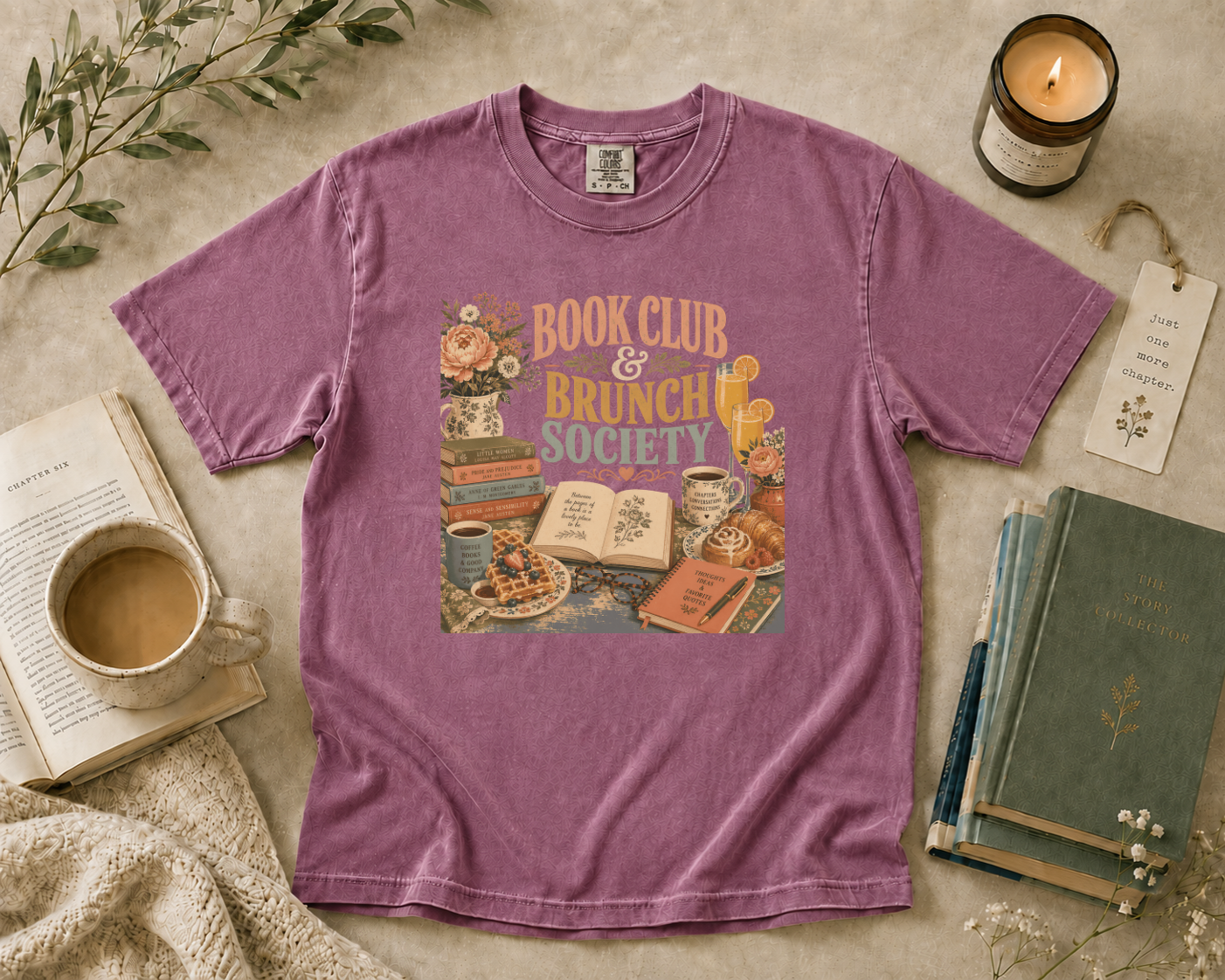 Book Club & Brunch Society T-Shirt