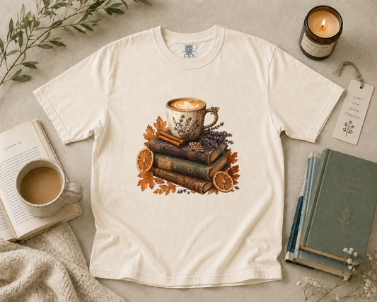 Fall Book Lover T-Shirt