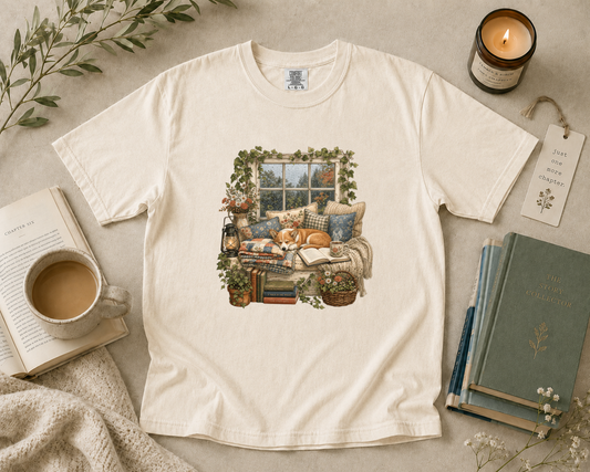 Farmhouse Window Reading Nook T-Shirt