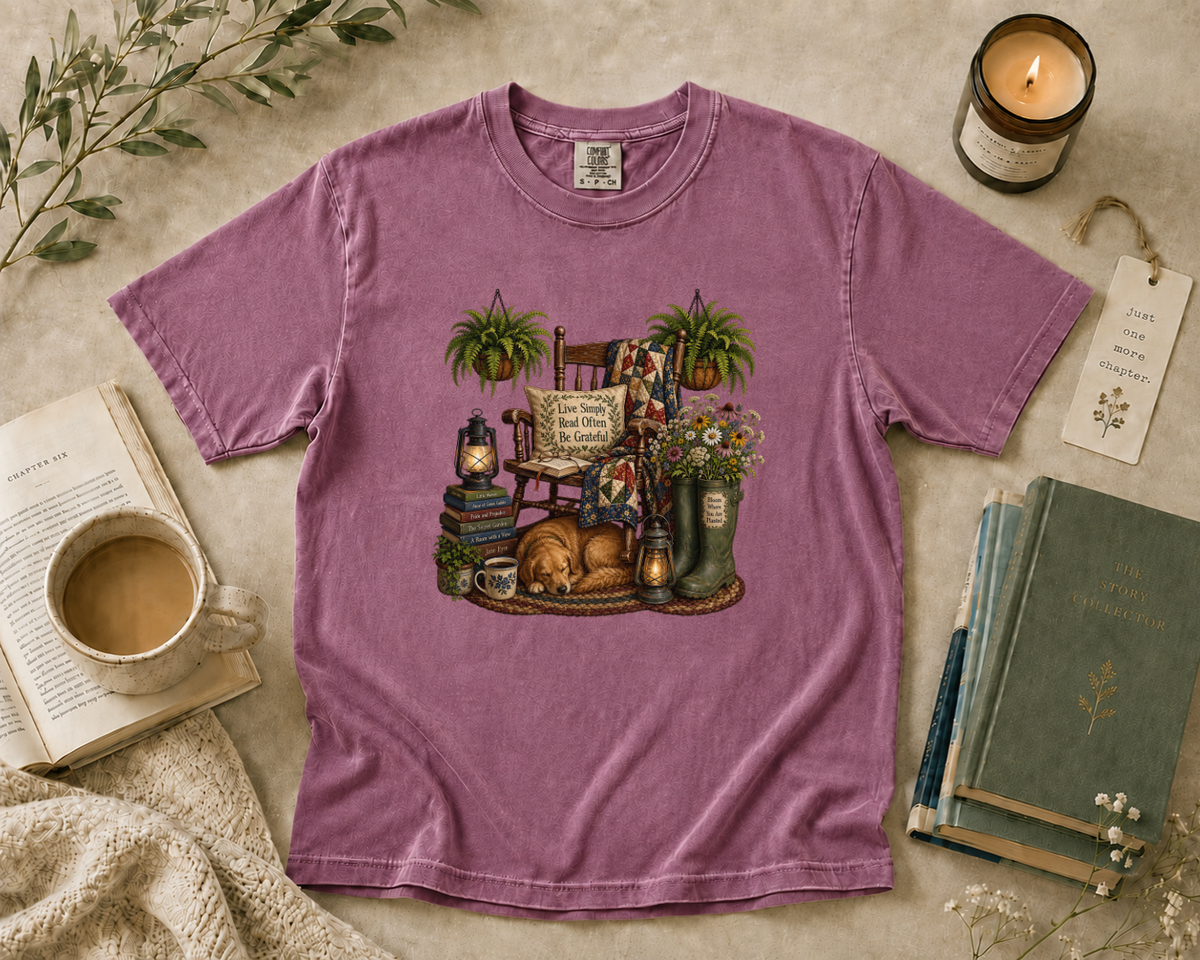Front Porch Reading T-Shirt