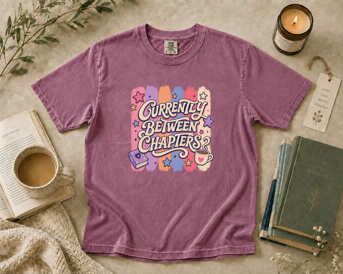 Currently Between Chapters T-Shirt