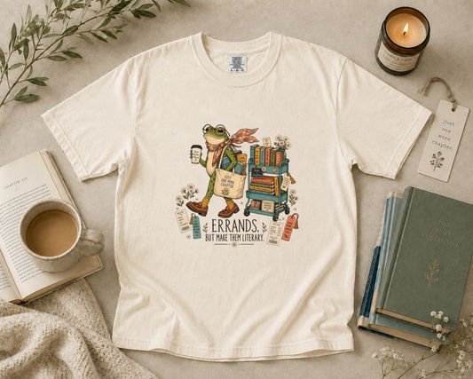 Errands but Make Them Literary T-Shirt