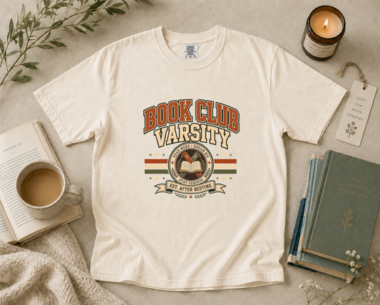 Book Club Varsity T-Shirt