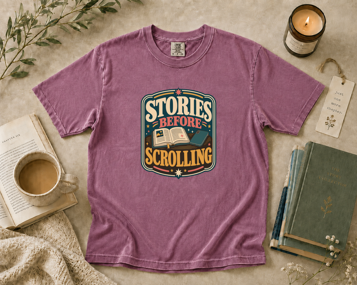 Stories Before Scrolling T-Shirt