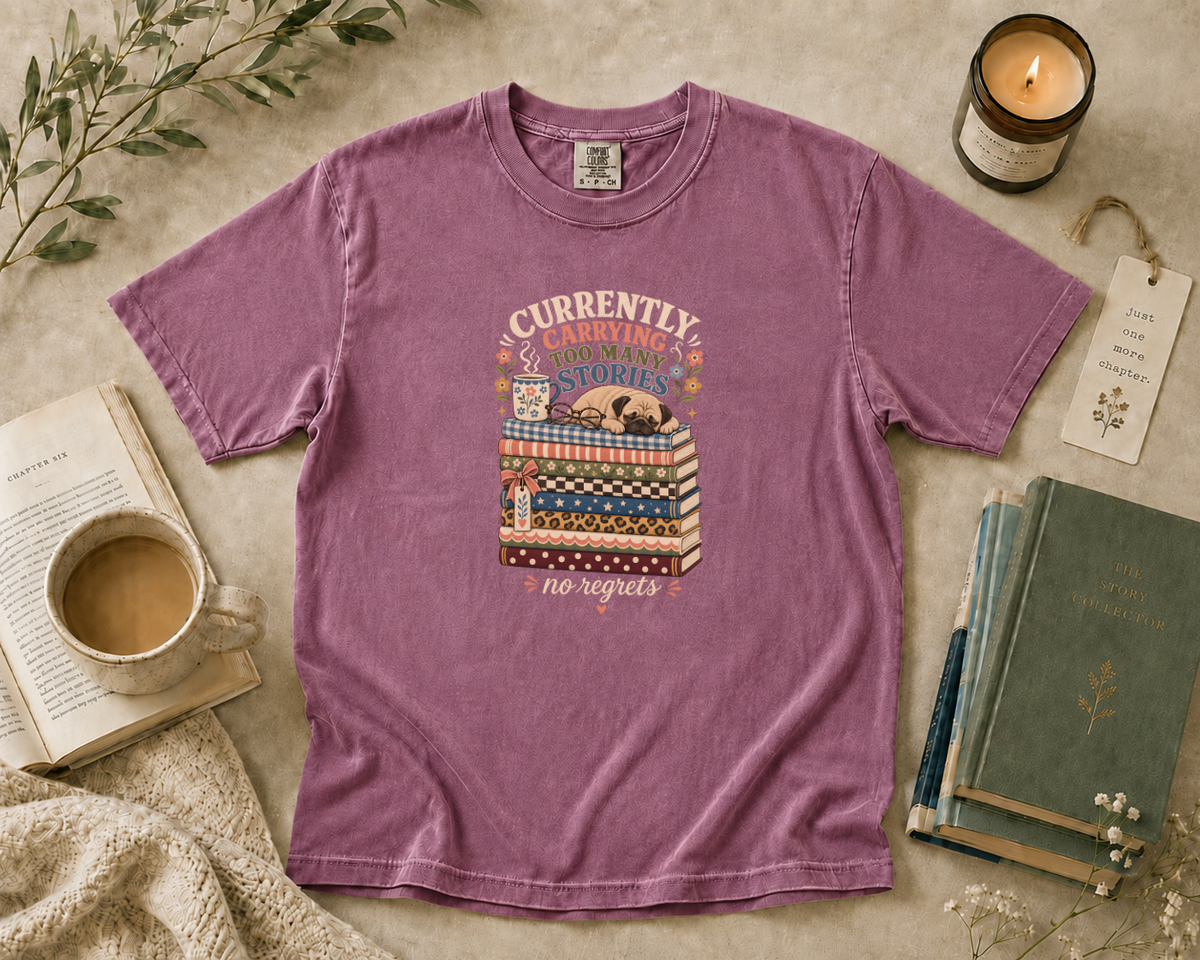 Currently Carrying Too Many Stories T-Shirt
