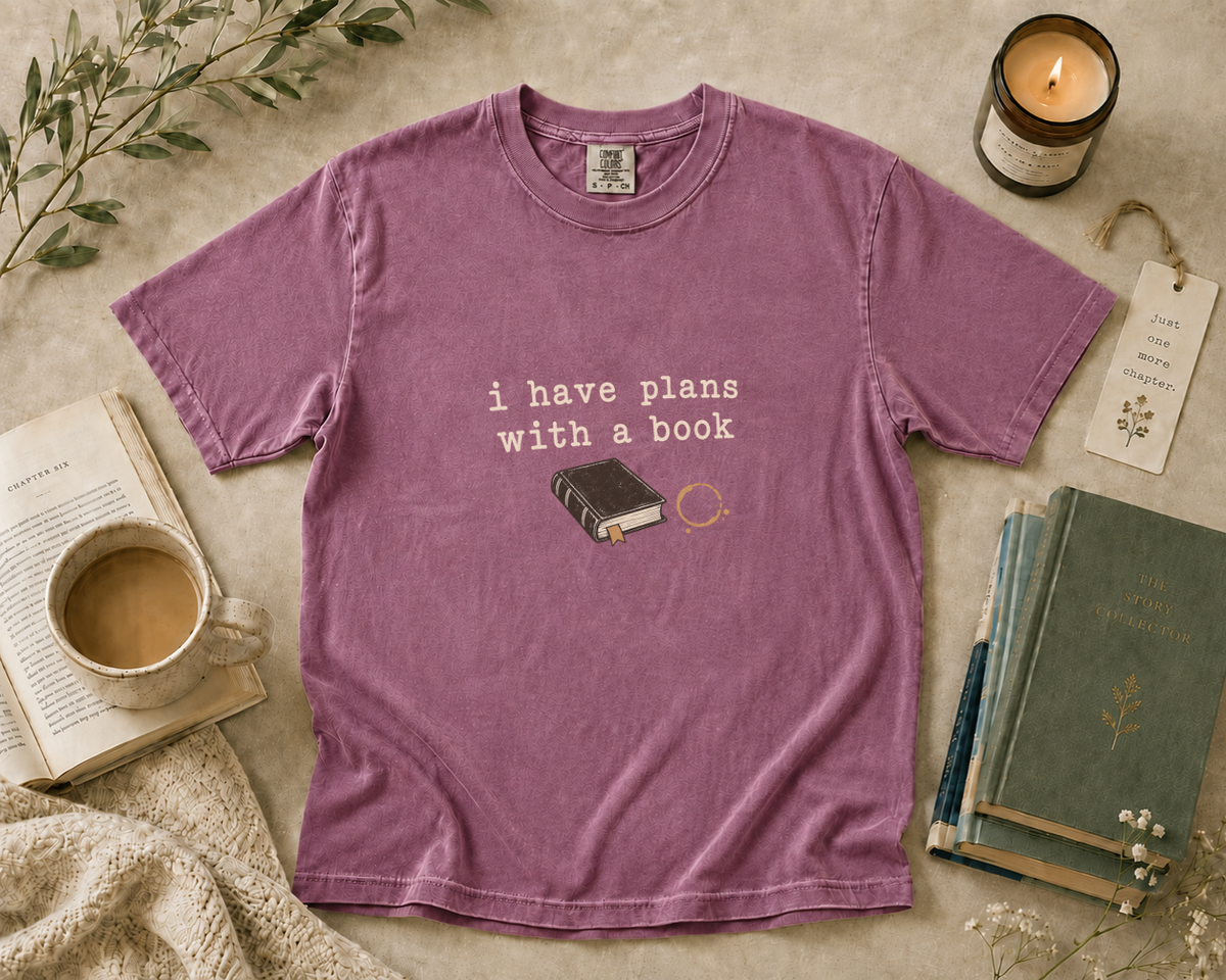 I Have Plans With a Book T-Shirt