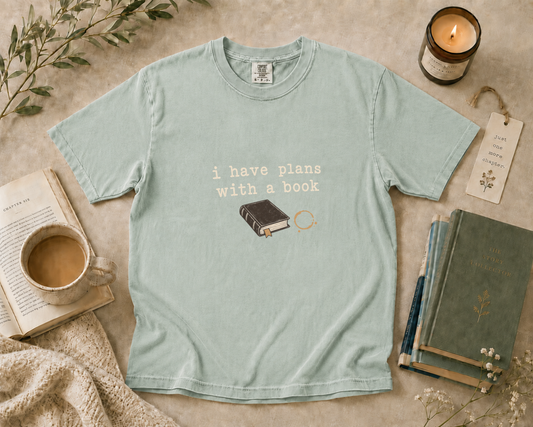 I Have Plans With a Book T-Shirt
