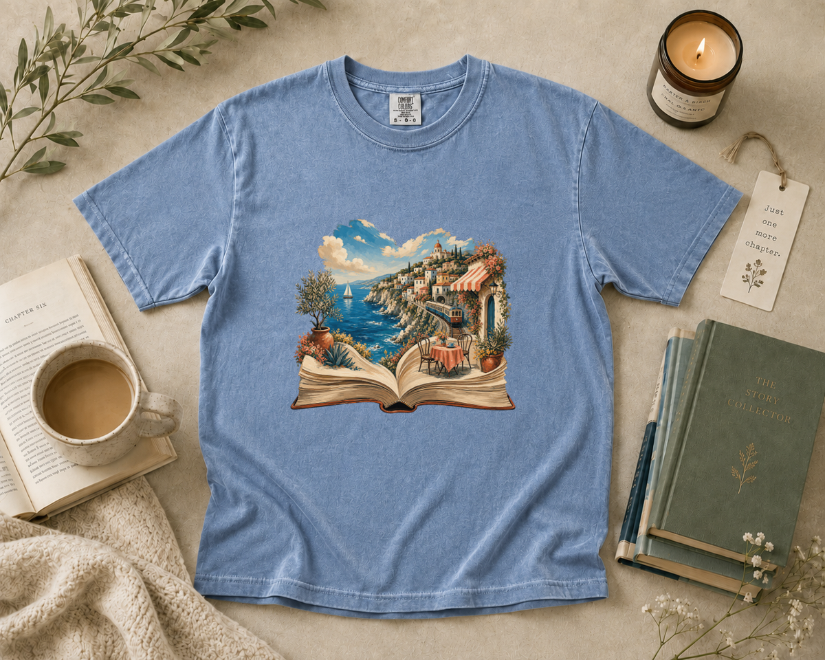Books and Travel T-Shirt