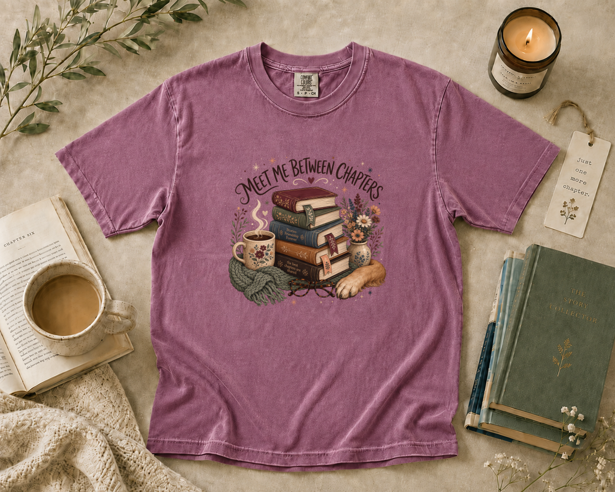 Meet Me Between Chapters T-Shirt