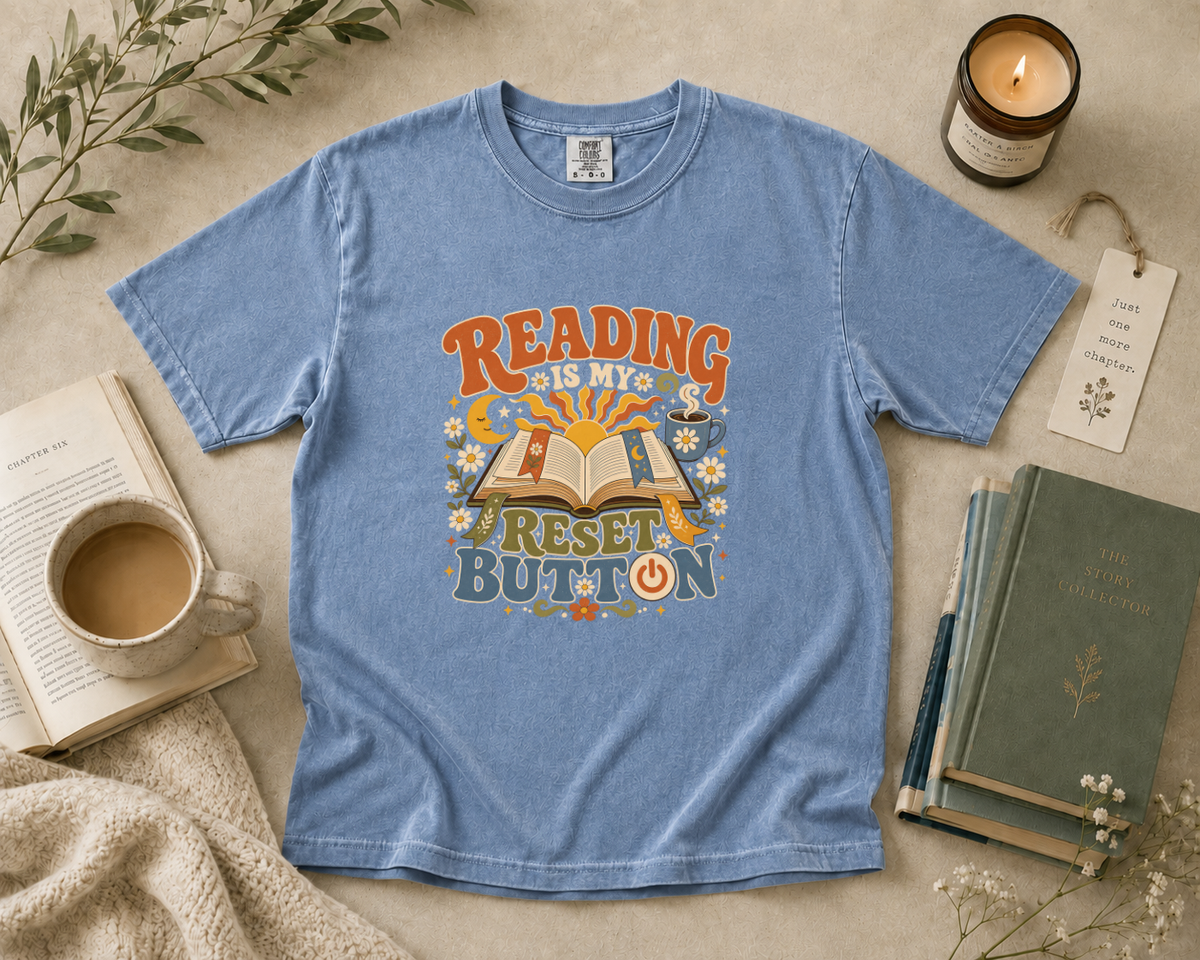 Reading Is My Reset Button T-Shirt