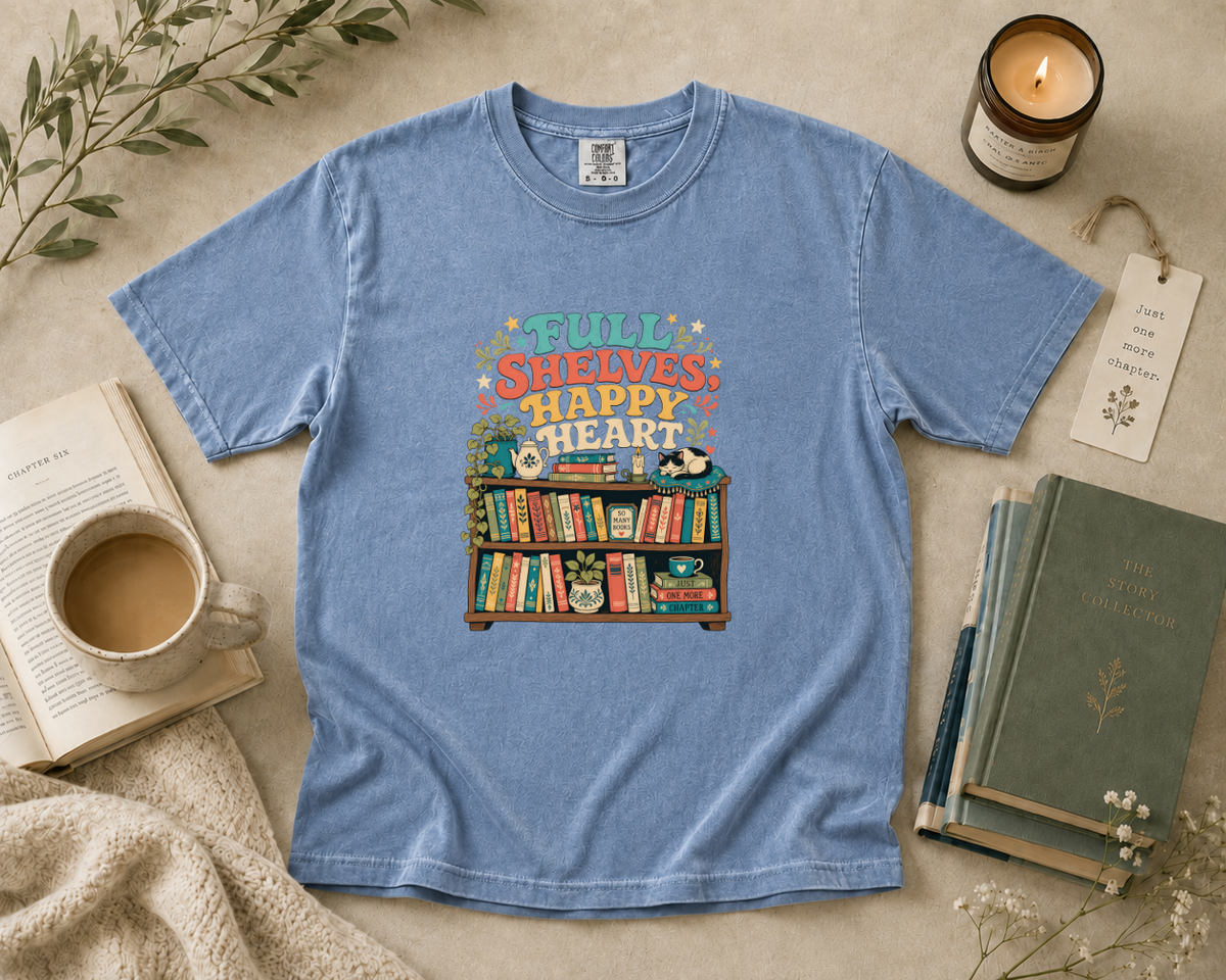 Full Shelves, Happy Heart T-Shirt