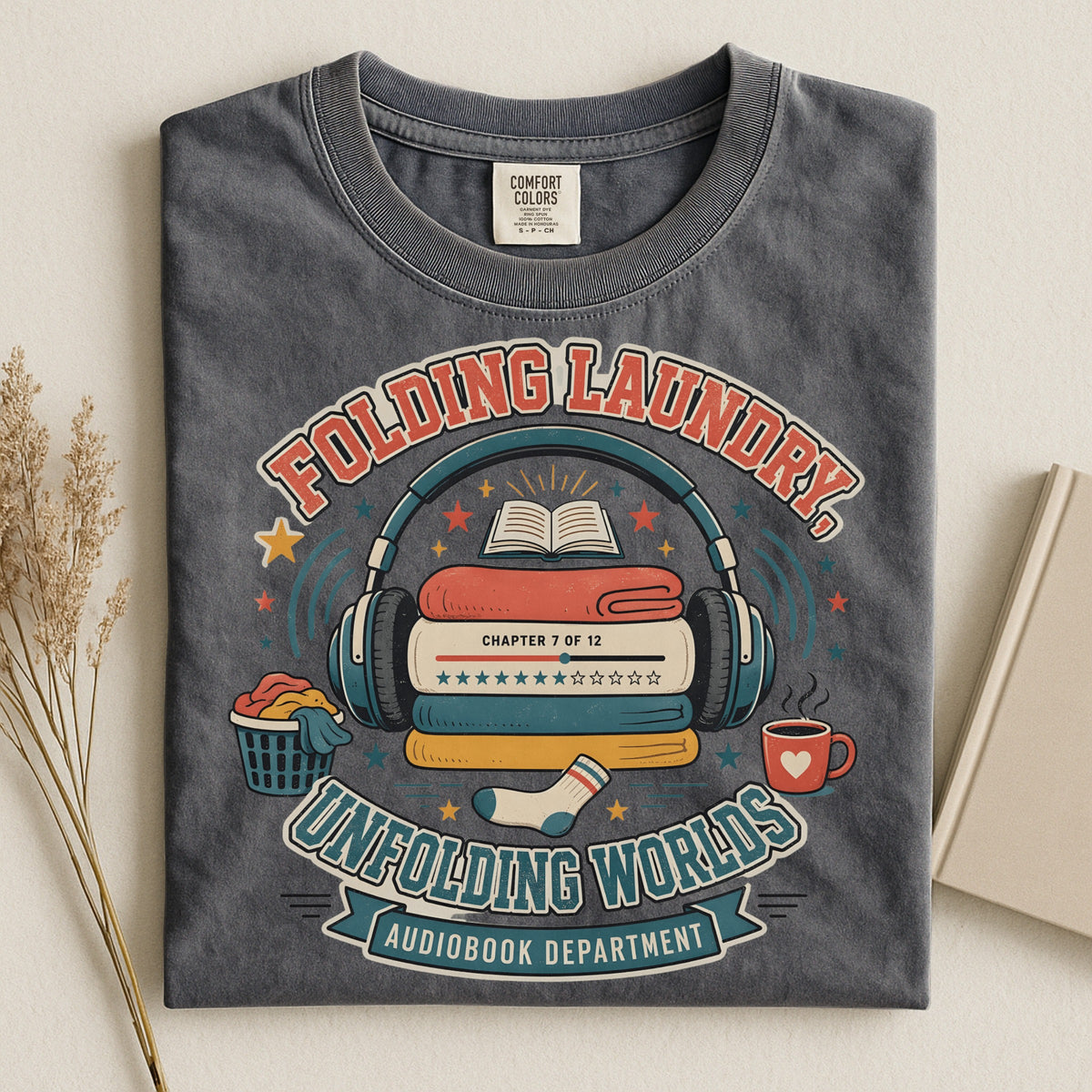 Folding Laundry, Unfolding Worlds T-Shirt