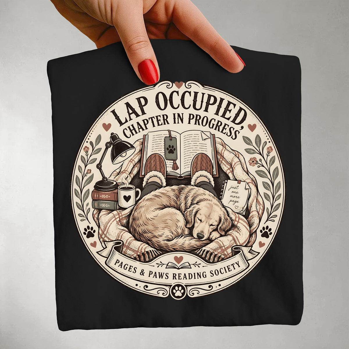 Lap Occupied, Chapter in Progress T-Shirt