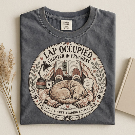 Lap Occupied, Chapter in Progress T-Shirt