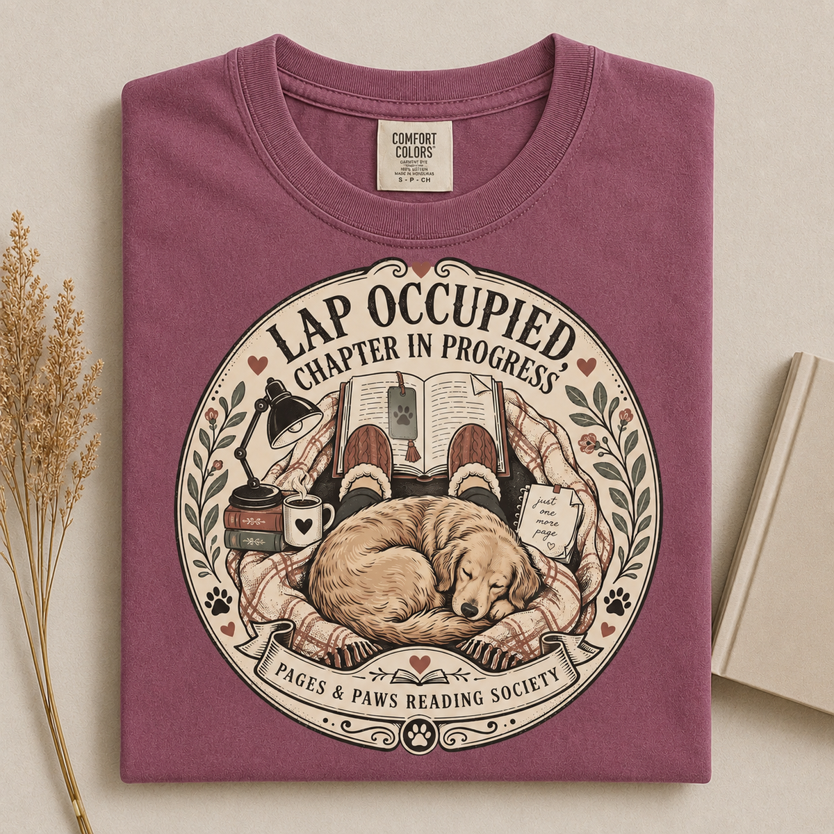 Lap Occupied, Chapter in Progress T-Shirt