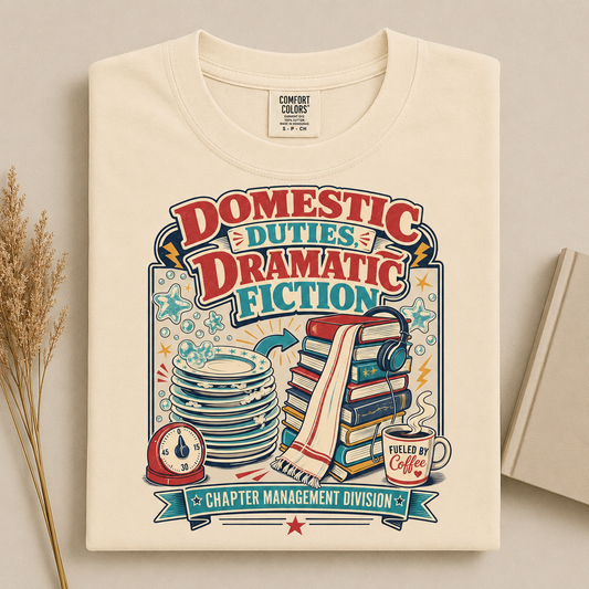 Domestic Duties, Dramatic Fiction T-Shirt