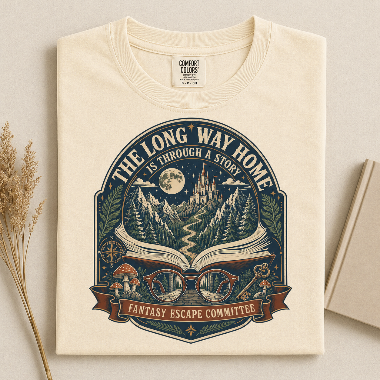 The Long Way Home is Through a Story T-Shirt