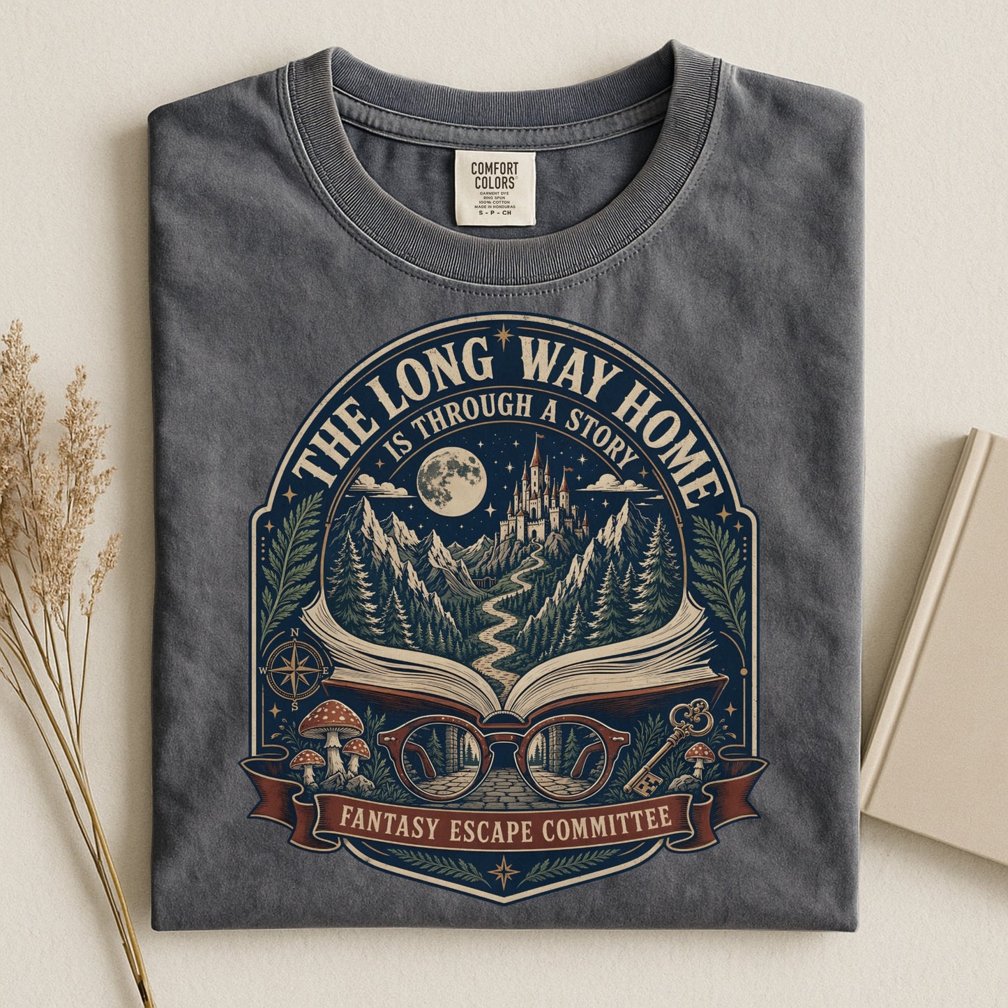 The Long Way Home is Through a Story T-Shirt
