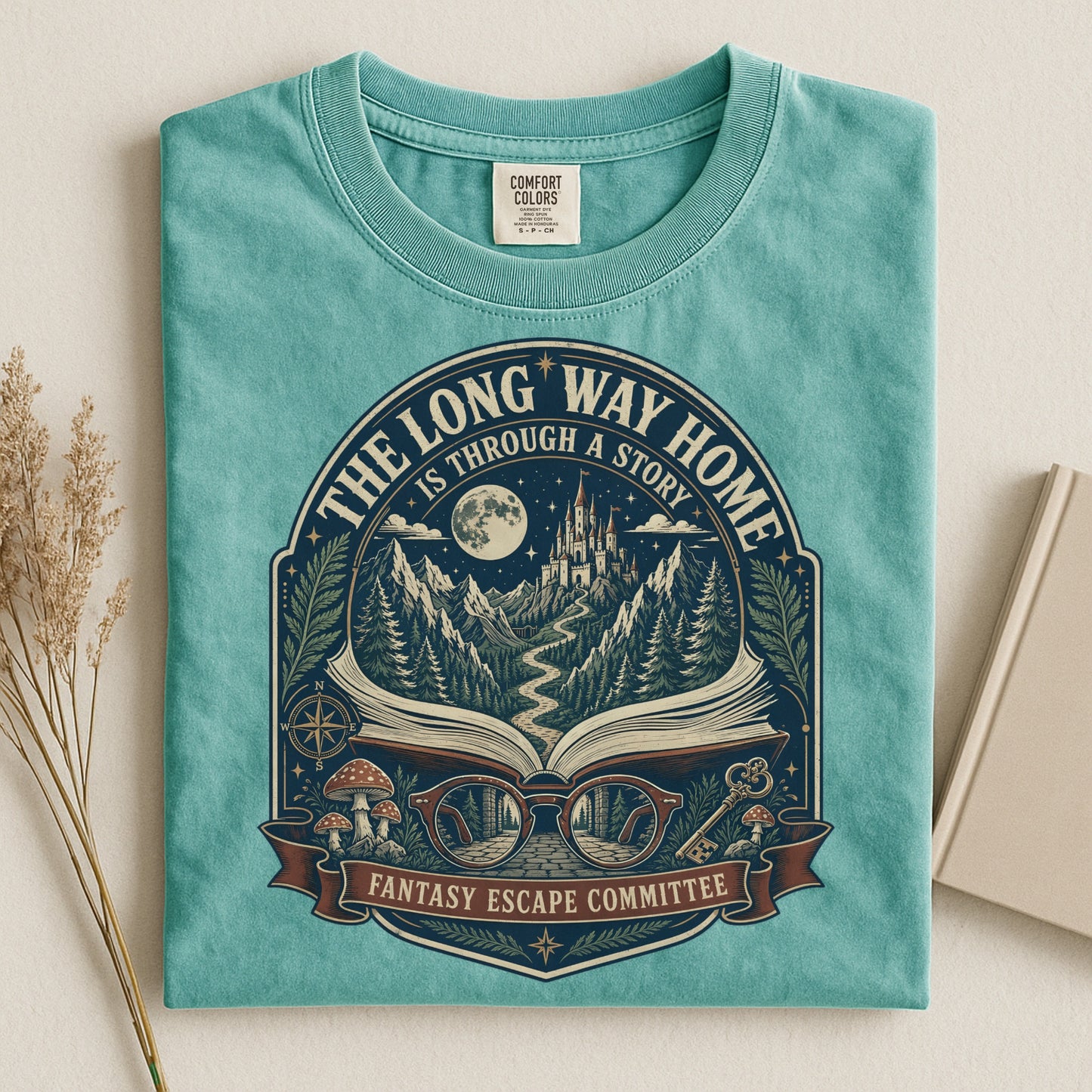 The Long Way Home is Through a Story T-Shirt