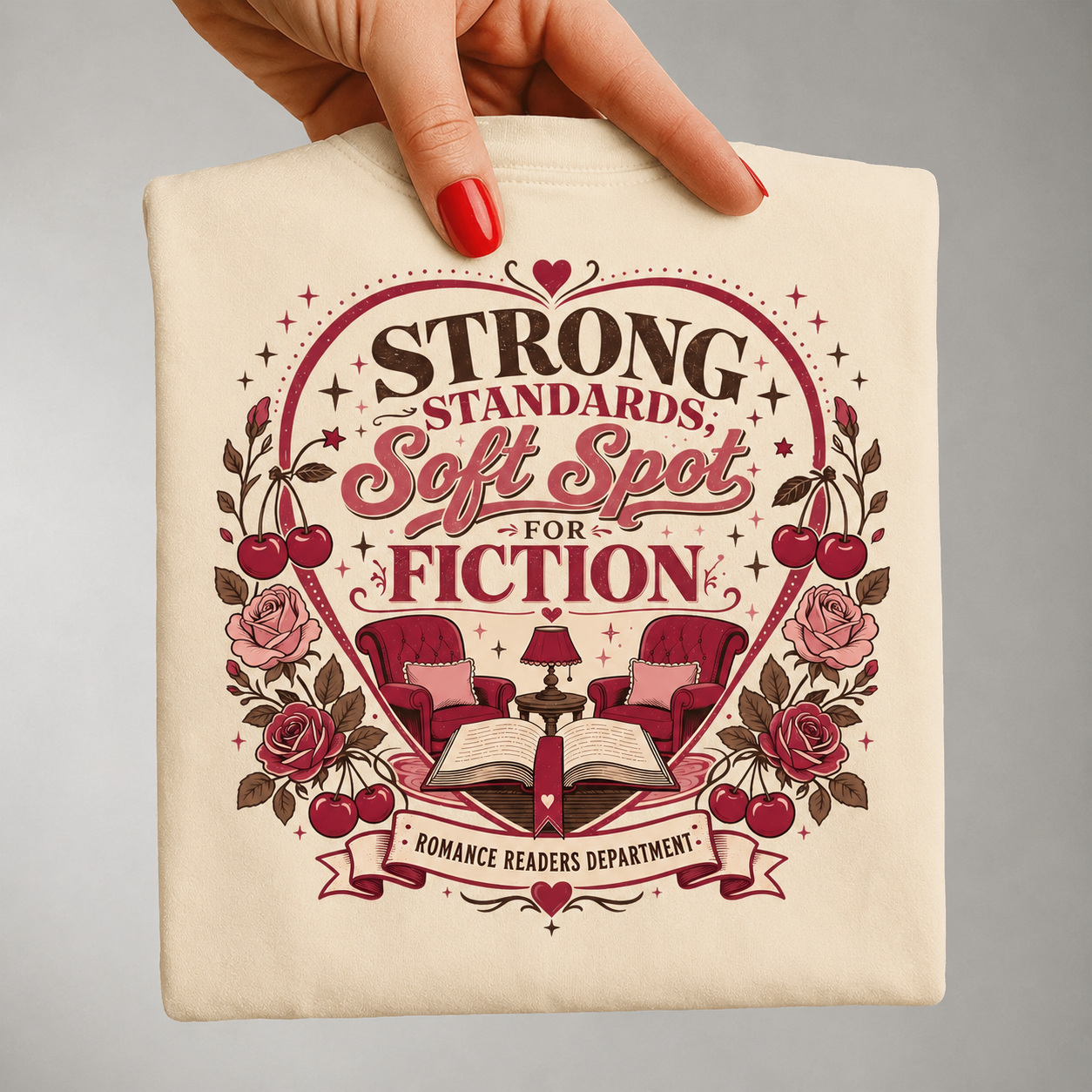 Strong Standards, Soft Spot for Fiction T-Shirt