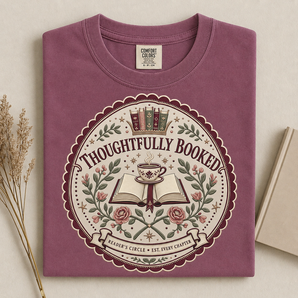 Thoughtfully Booked T-Shirt