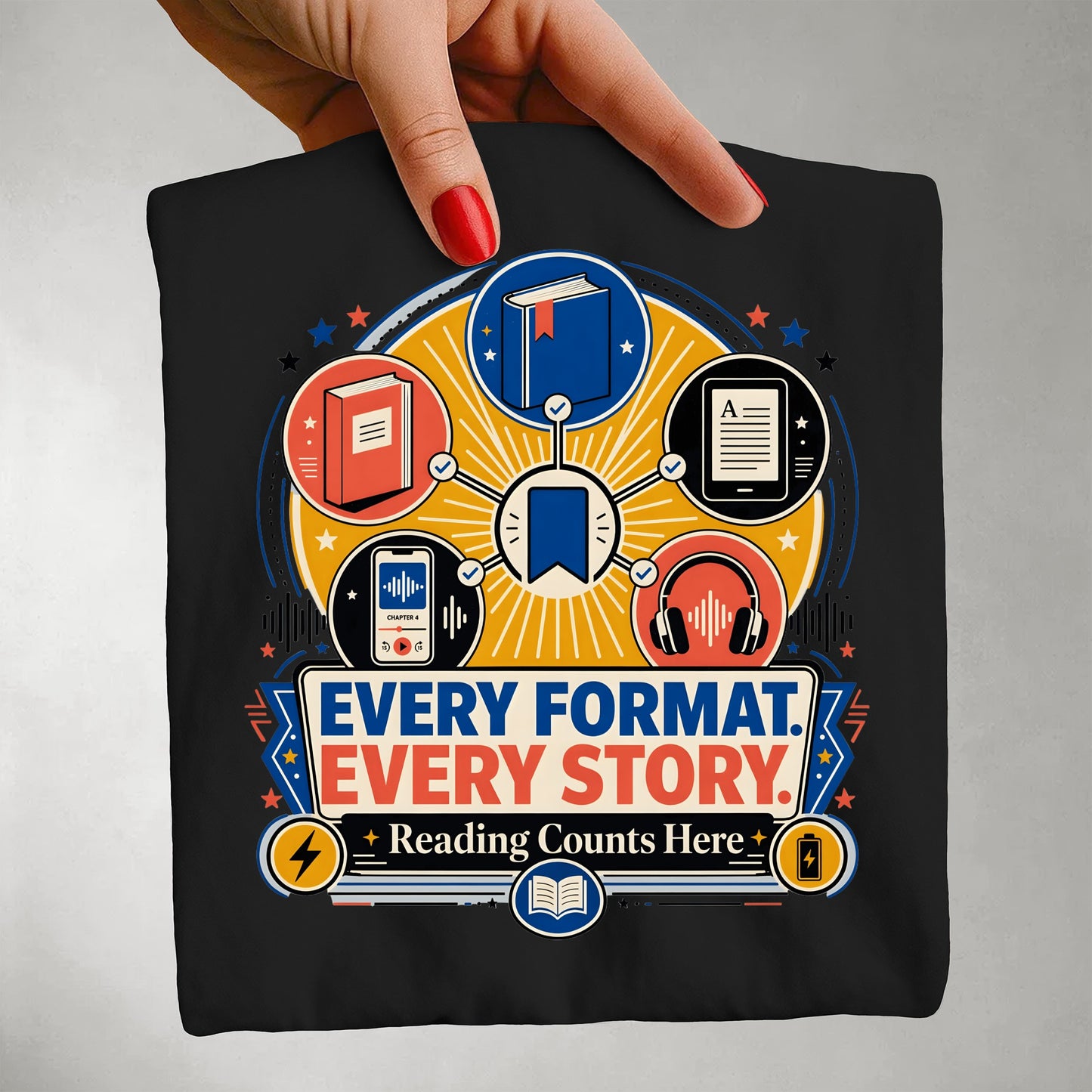 Every Format. Every story. T-Shirt