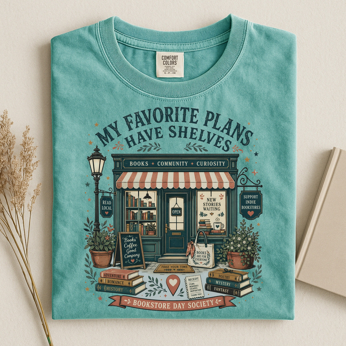 My Favorite Plans Have Shelves T-Shirt