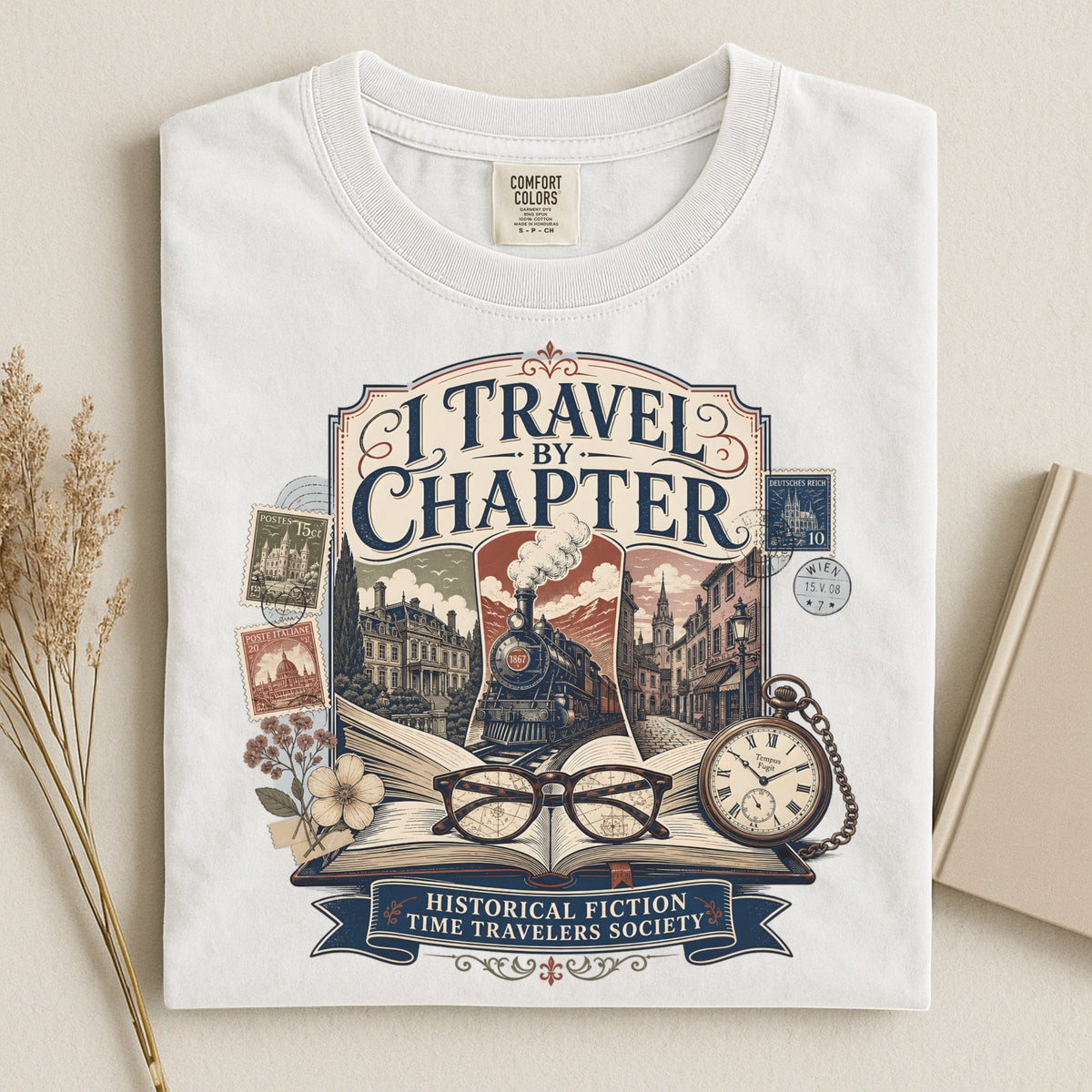 I Travel by Chapter T-Shirt