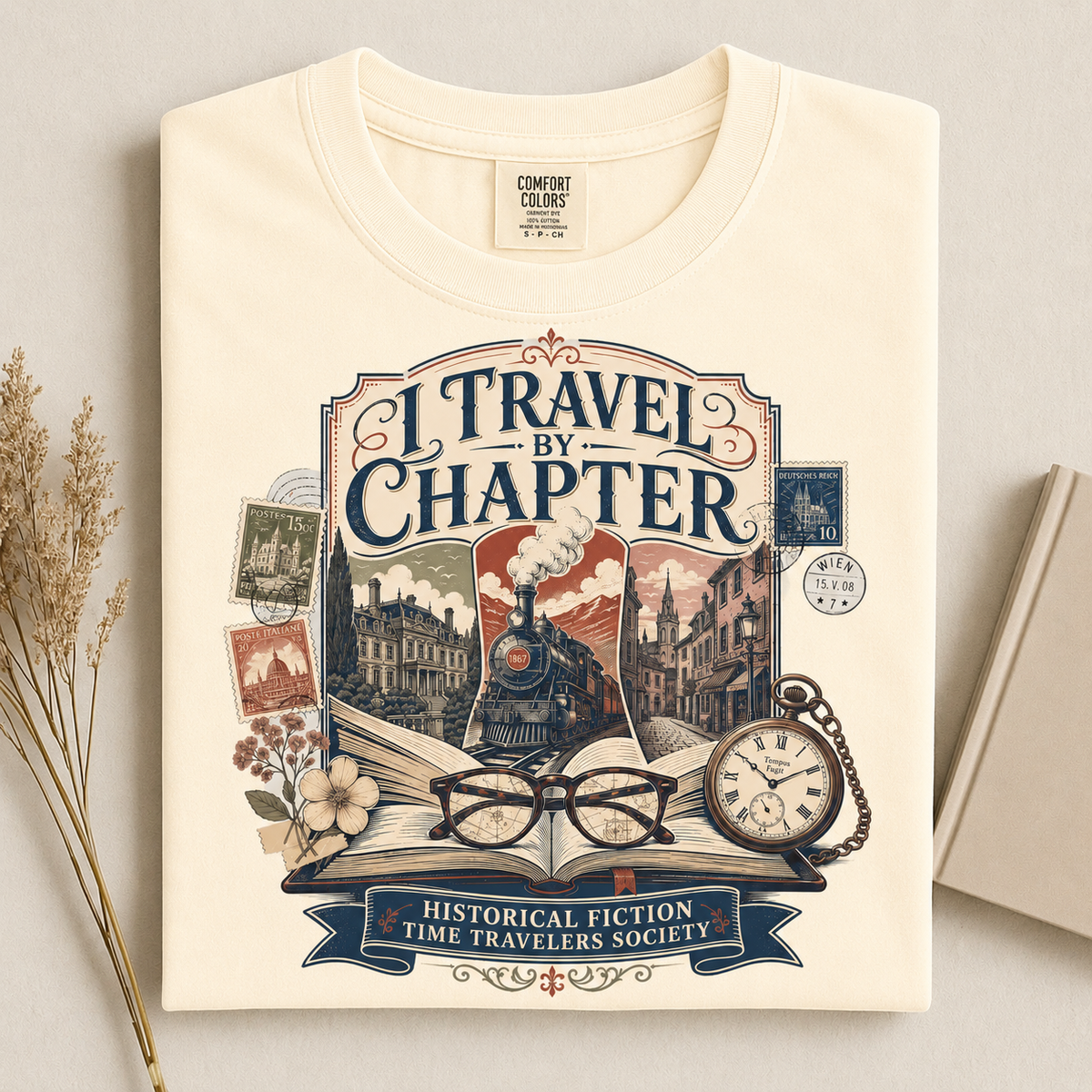 I Travel by Chapter T-Shirt