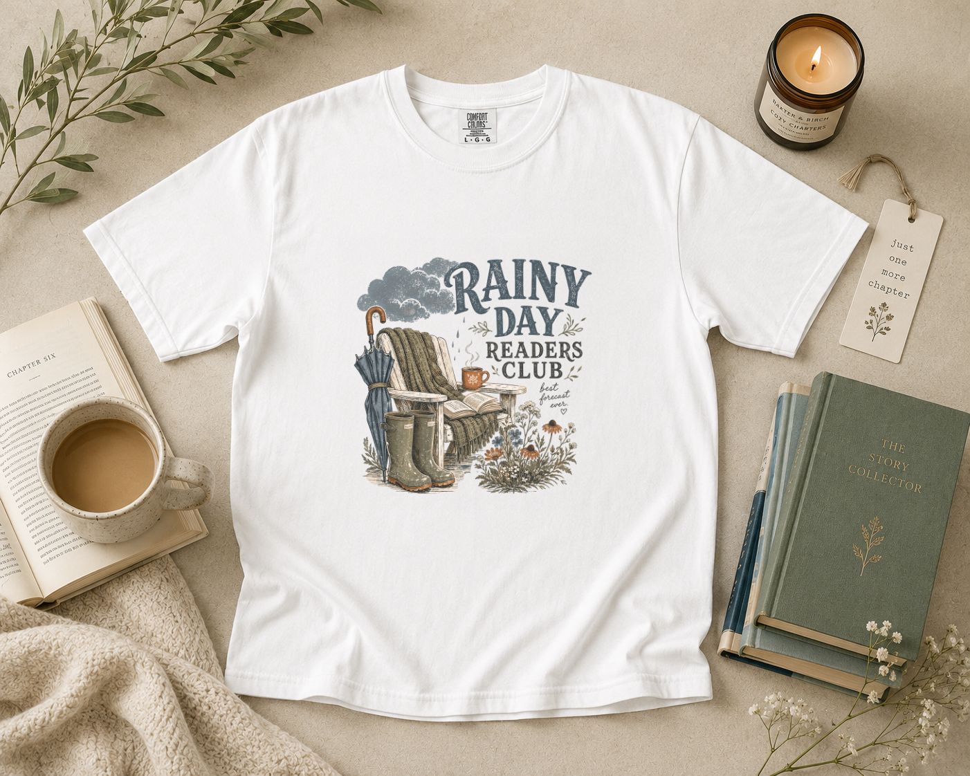 Rainy Day Readers Club T-Shirt