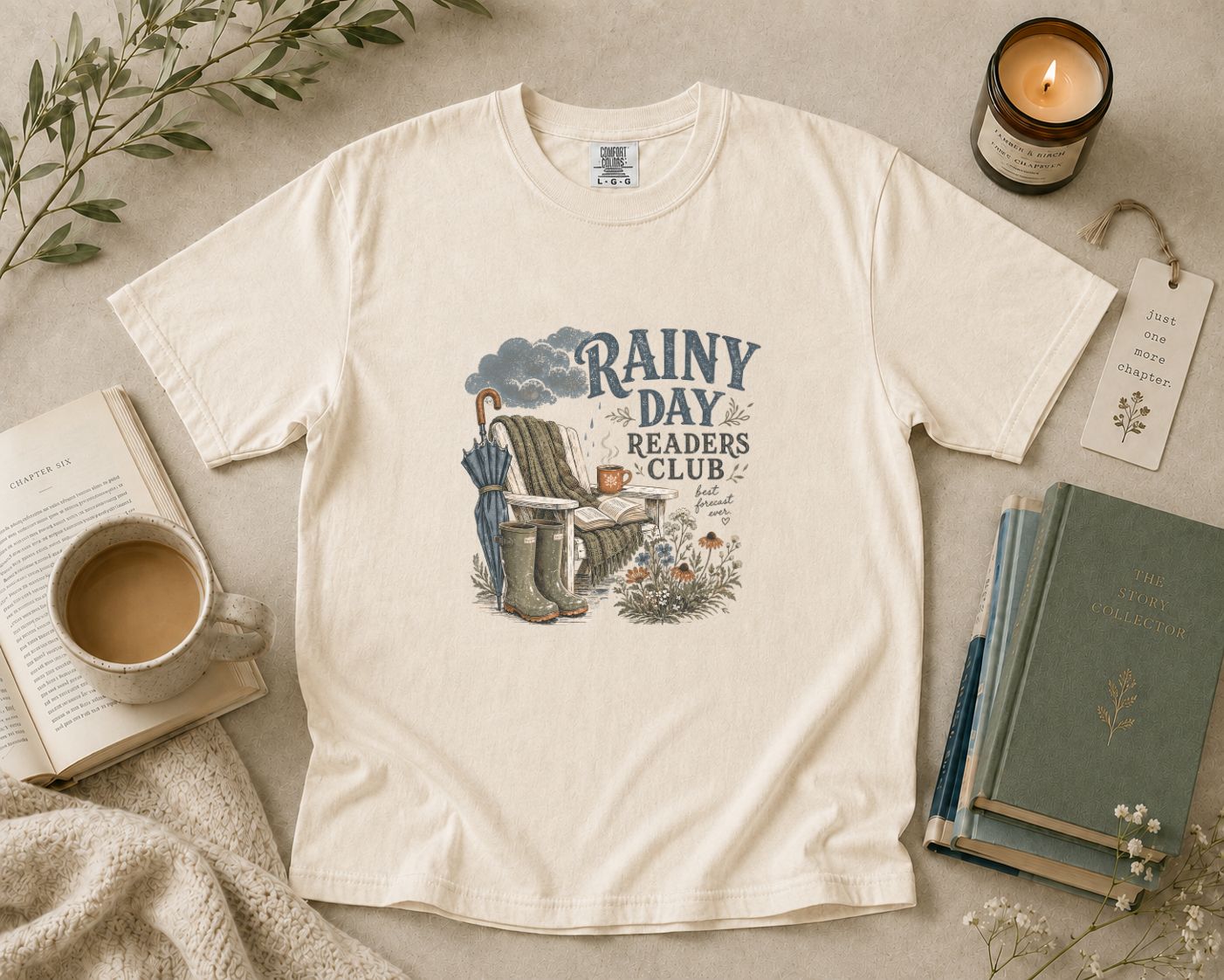 Rainy Day Readers Club T-Shirt