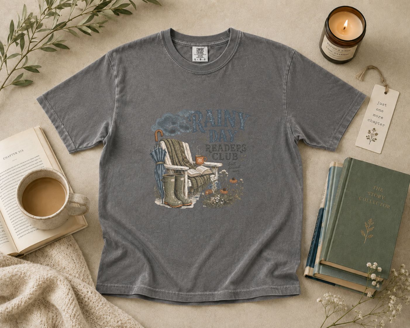 Rainy Day Readers Club T-Shirt