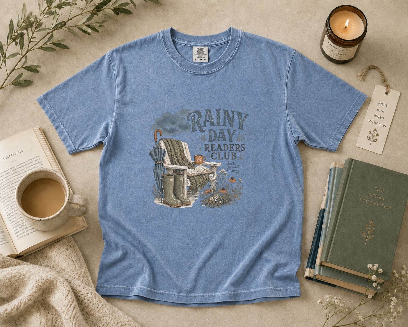 Rainy Day Readers Club T-Shirt