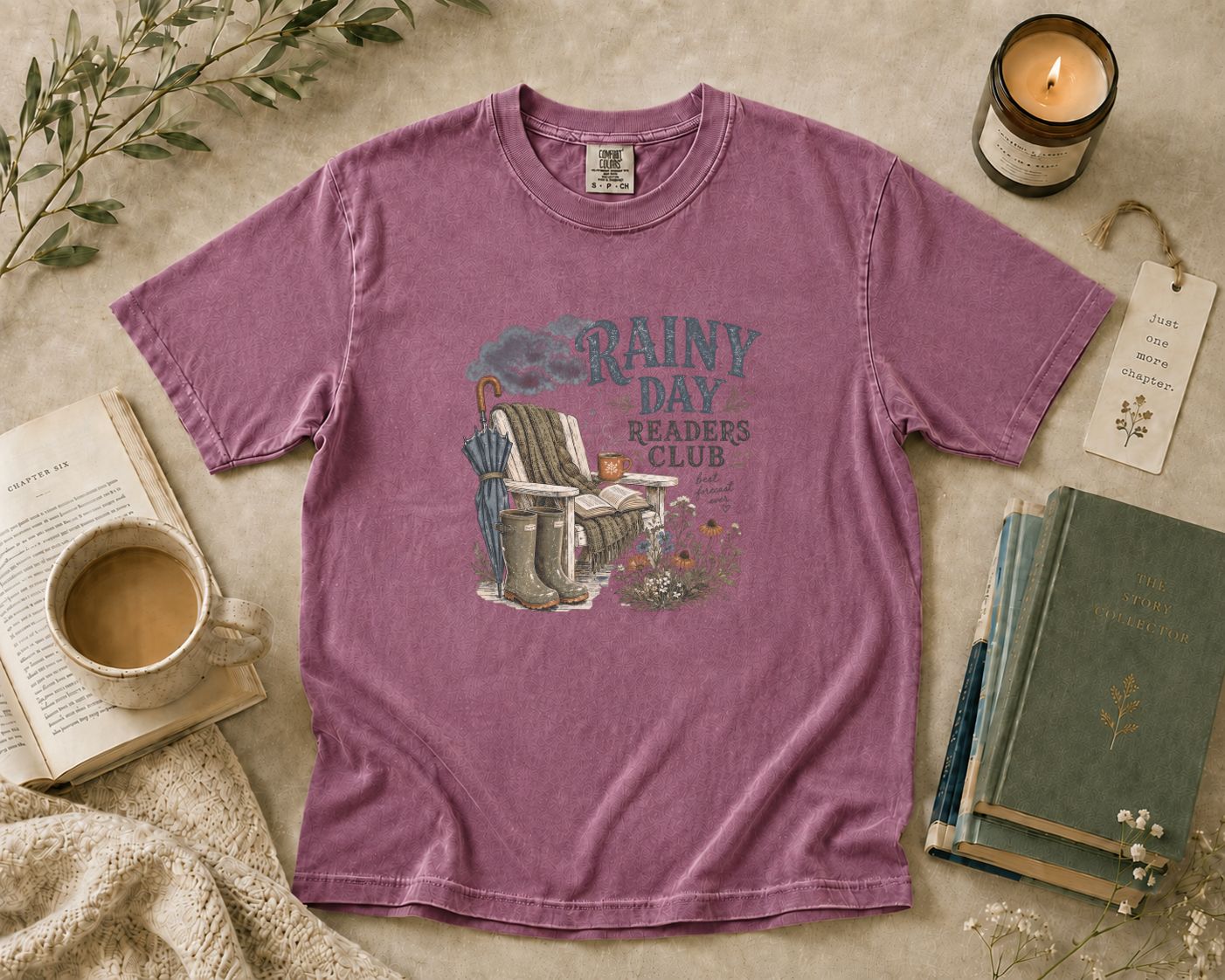 Rainy Day Readers Club T-Shirt