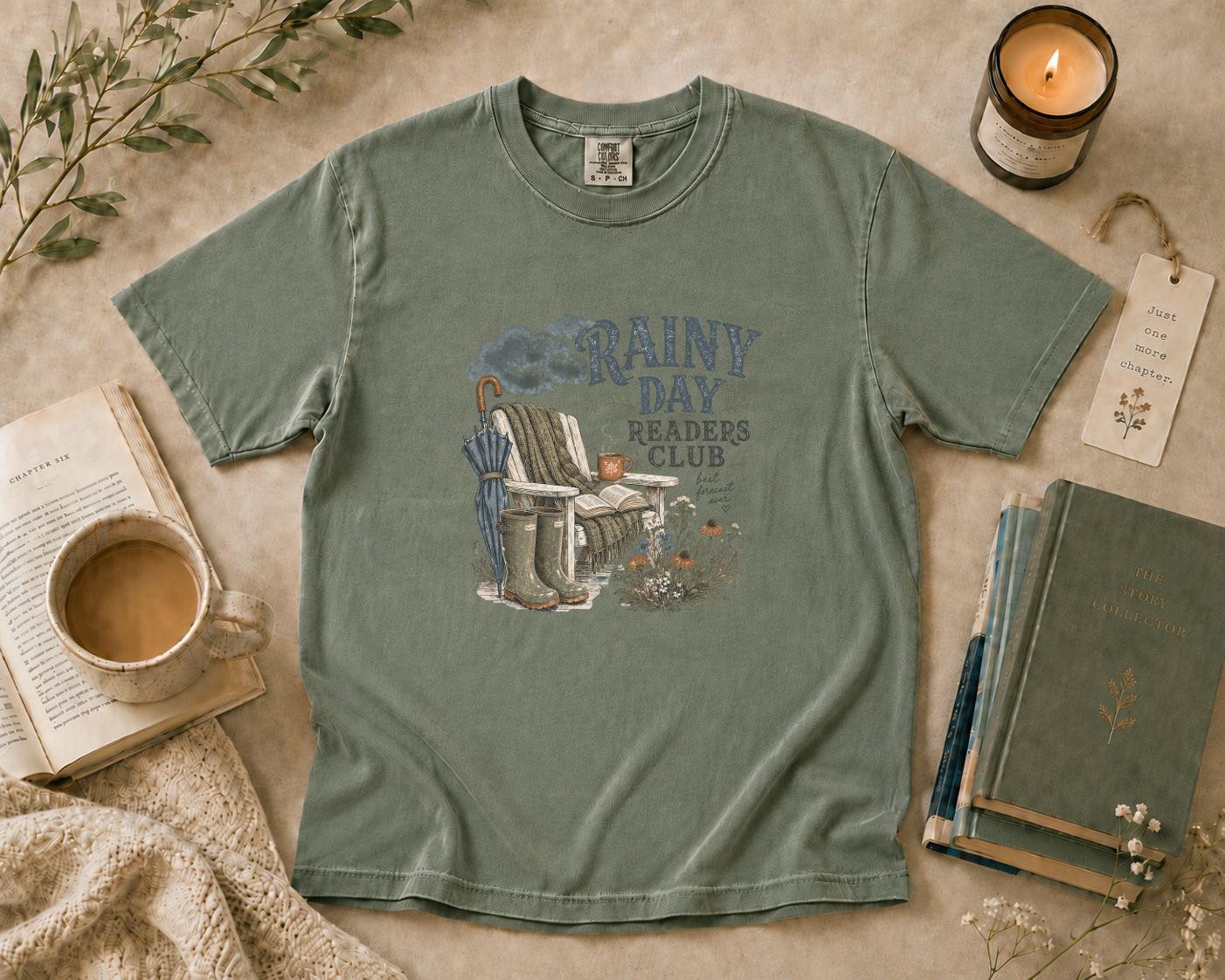 Rainy Day Readers Club T-Shirt