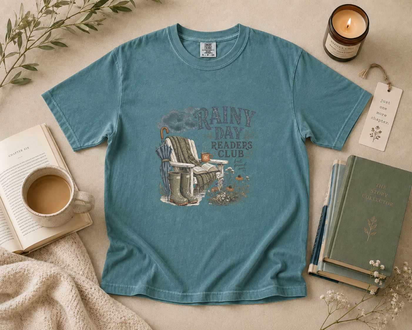 Rainy Day Readers Club T-Shirt