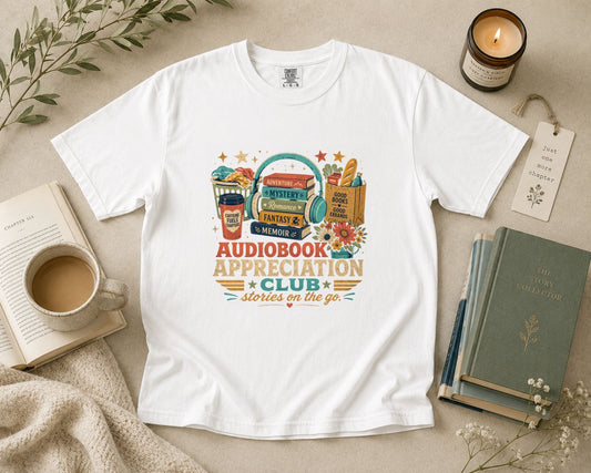 Audiobook Appreciation Club T-Shirt