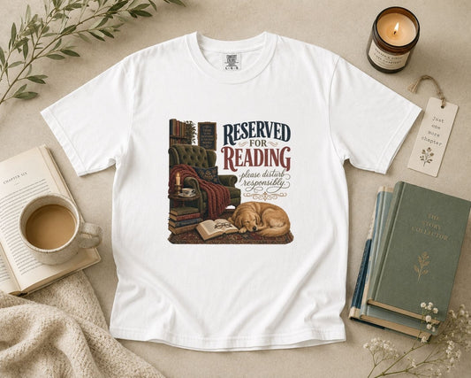 Reserved For Reading T-Shirt