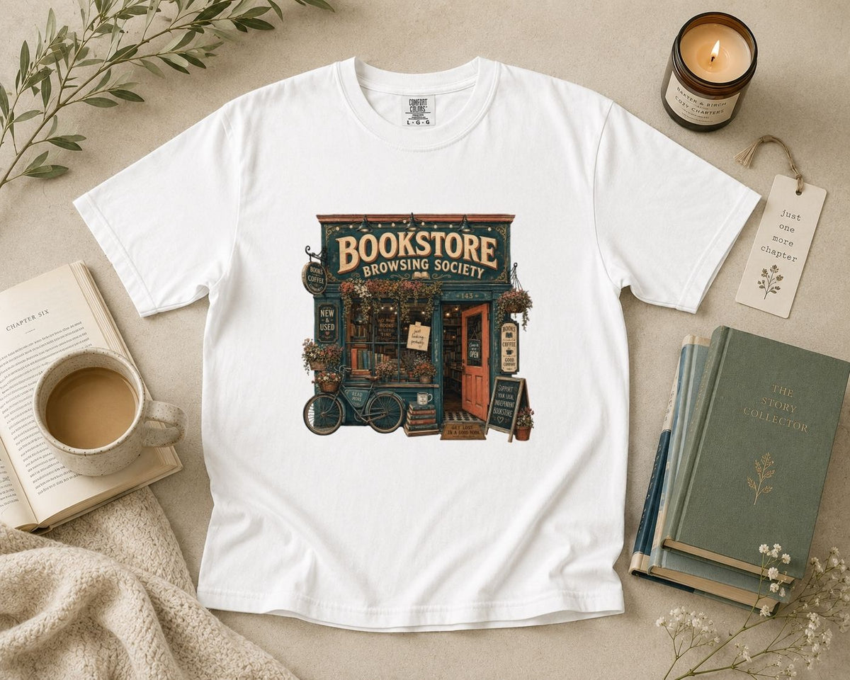 Bookstore Browsing Society T-Shirt
