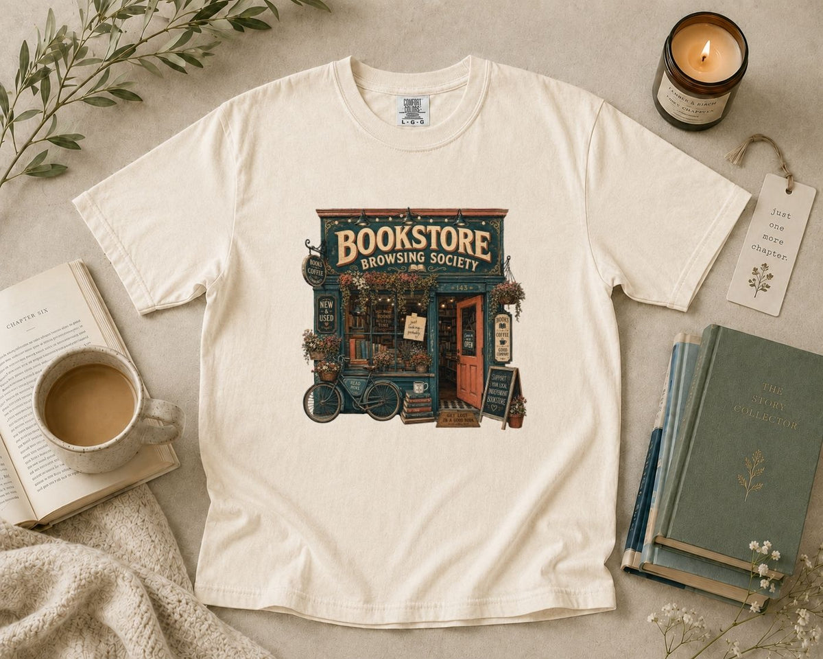 Bookstore Browsing Society T-Shirt