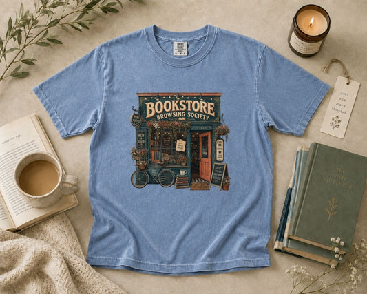 Bookstore Browsing Society T-Shirt