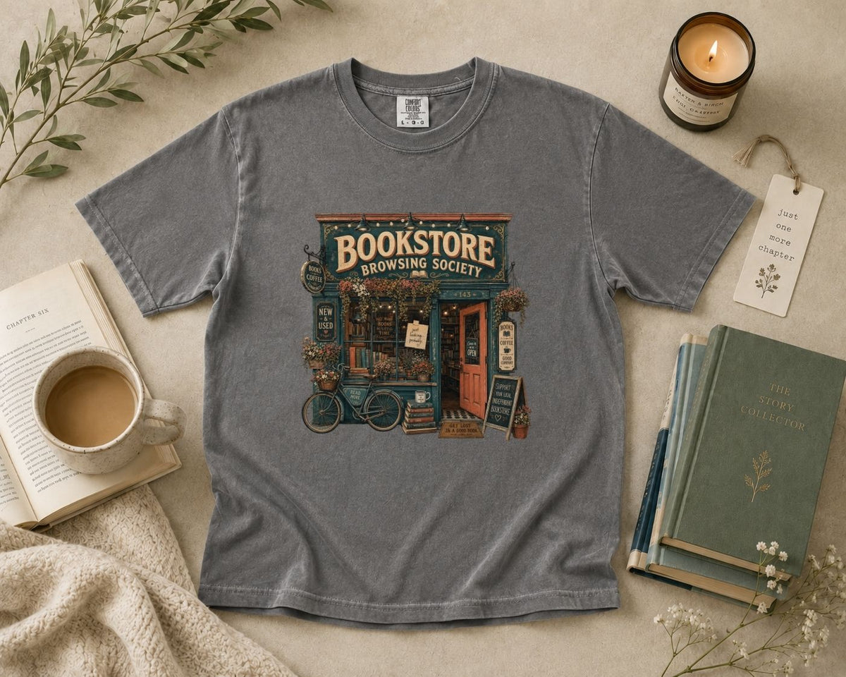 Bookstore Browsing Society T-Shirt