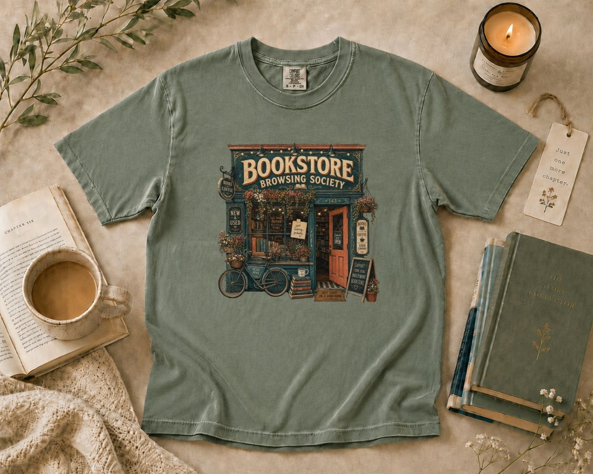 Bookstore Browsing Society T-Shirt